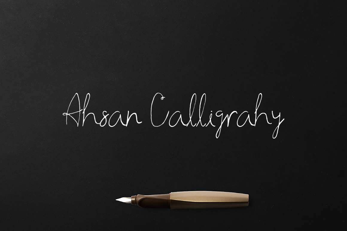 Ahsan Calligraphy Typeface Review for Modern Brands