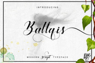 Ballqis: The Script Font That Elevates Small Business Branding