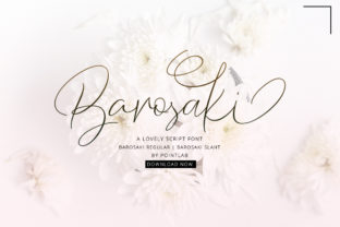 Barosaki Typeface Review: A Creative Font for Campaign Design