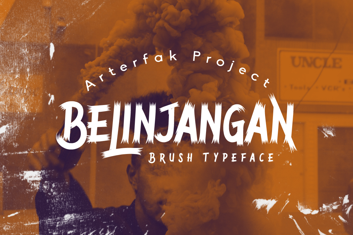 Belinjangan Typeface Review: An Experimental Digital Brush for Modern Branding