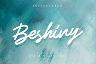 Beshiny: The Handcrafted Script Font for Authentic Brand Identity