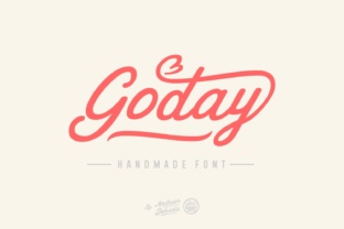 Goday: The Perfect Script Font for Handmade Labels and Invitations