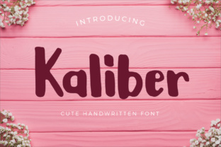Kaliber: A Hand-Made Script Amp for Editorial Design