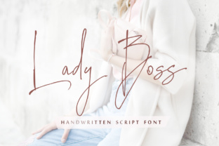 Lady Boss: The Handwritten Typeface for Campaigns That Demand Attention