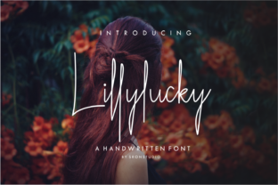 Lillylucky: The Handwritten Signature Font for Elegant Craft Projects