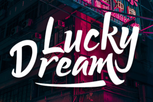 Lucky Dream Bold: A Script Typeface for Editorial Design