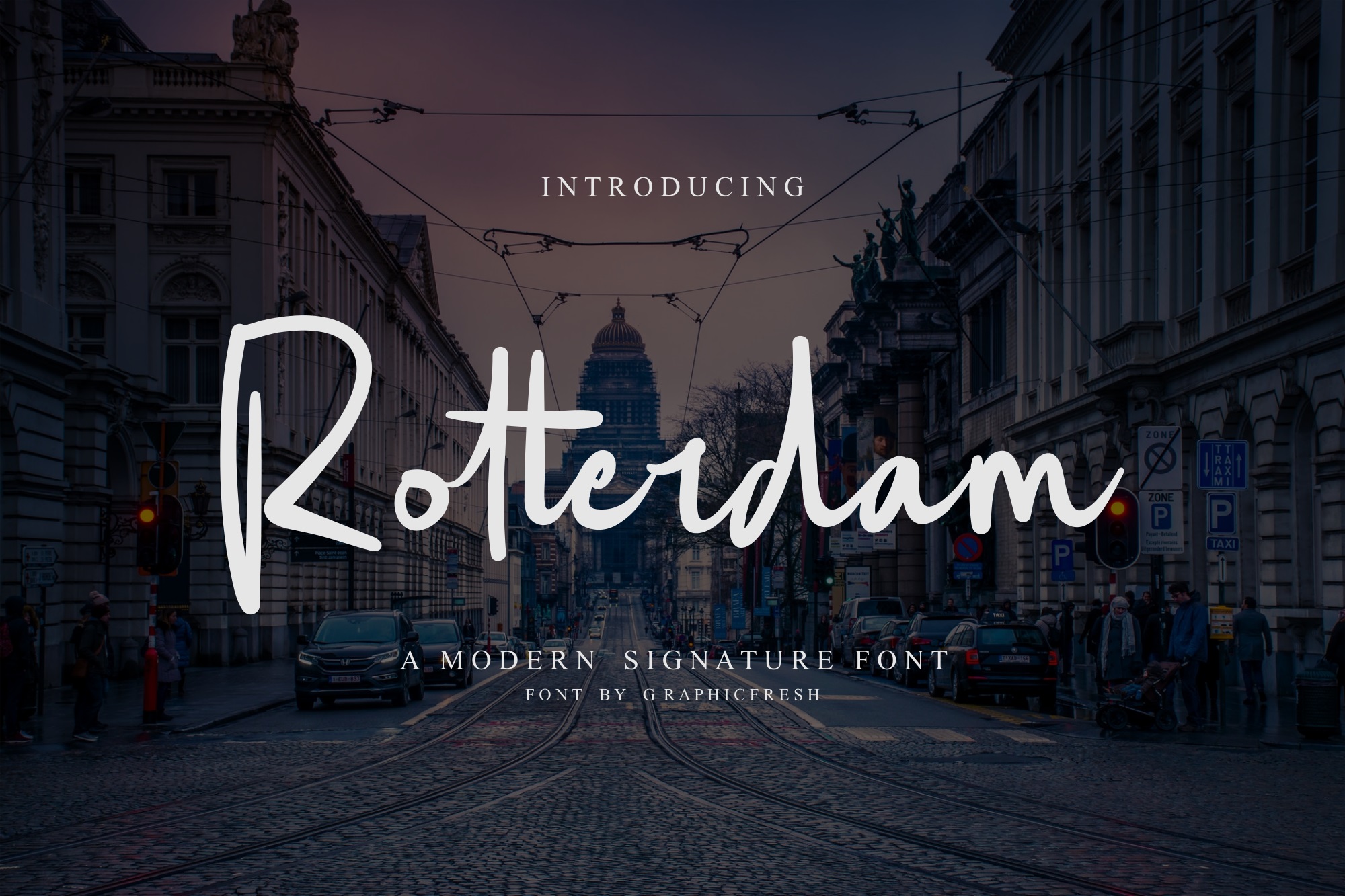 Rotterdam Typeface: Elevating Campaign Visuals with Signature Style