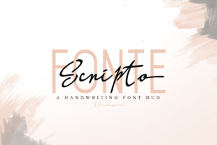 Scripto Fonte: The Perfect Script Font for Handmade Labels and Invitations