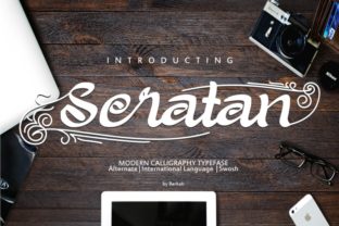Seratan: The Playful Script Typeface for Handmade Branding