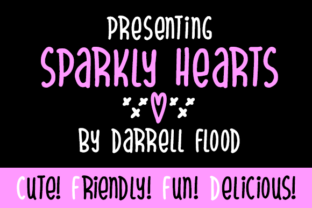 Sparkly Hearts Typeface: A Designer’s Take on Hand-Drawn Branding