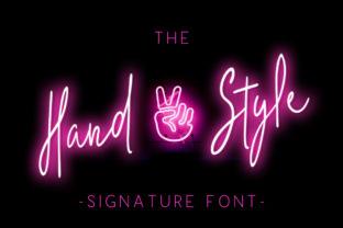 The Hand Style: Elevating Campaign Clarity with Modern Script Typography