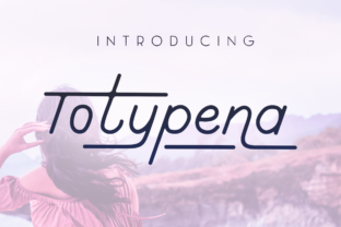 Totypena: The Retro Headline Typeface for Modern Brand Identity