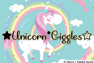 Unicorn Giggles: A Creative Script Font for Engaging Campaigns