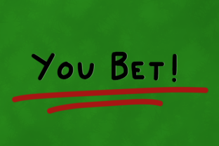 You Bet: A Cutesy Script Font for Handmade Labels and Invitations